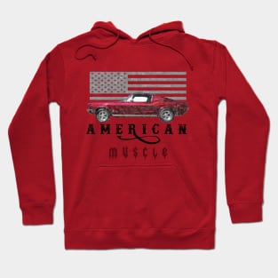 american muscle car Hoodie